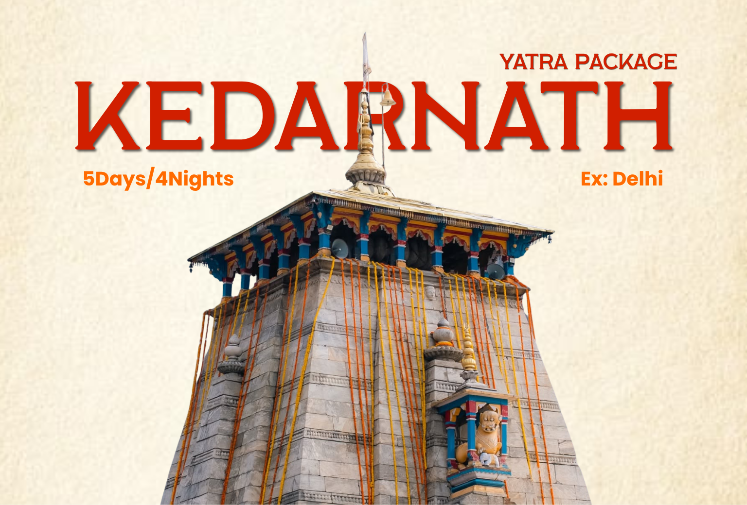 Kedarnath Dham Yatra - Ex Delhi {05 Days/04 Nights}